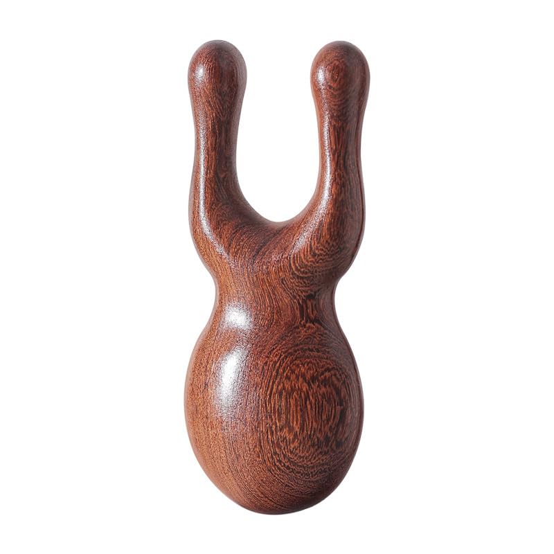 Wooden Face Massager Facial Massage Tool for Eye Area and Nasal Massage