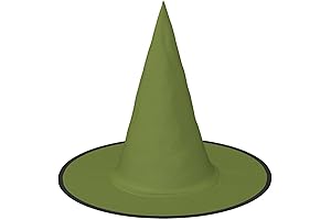 Premium Witch Hat Green