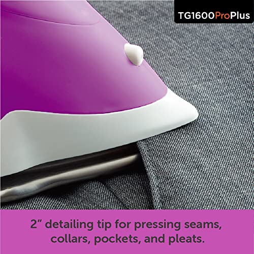 Image of Oliso TG1600 ProPlus Auto-Lift Steam Iron, Quilting Sewing & Clothes, 1800W
