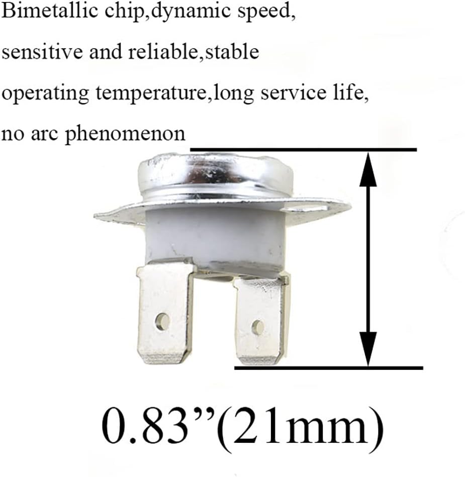 Termostato KSD301 230°C NC - 2 Pezzi Per Elettrodomestici E Microonde - Foto 3