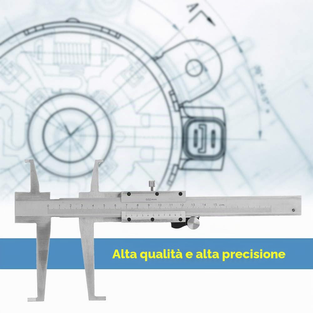 Vernier Caliper,9-150mm Interno Calibro Micrometro,Precisione 0,02 mm,per Lavorazione, Misurazione del Diametro Interno del Foro Interno