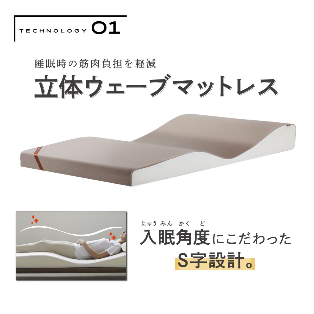 NP腰眠マットレス NP腰眠マットレス シングル NELUD(ネルディ) | Nelture