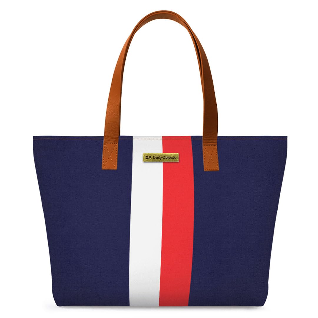DailyObjects Womens Latest Tote Bag | Spacious, Stylish, Sturdy Canvas Handbag with Zip closure and Laptop Compatibility | Handcrafted Ladies Shoulder Purse For Daily & Office Use (Multicolor) (B07ZZ86RPH) Amazon Price History, Amazon Price Tracker