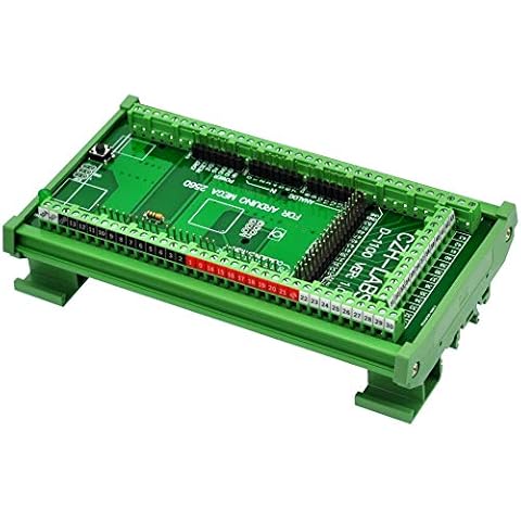 Electronics-Salon DIN-Schienenmontage-Schraubklemmadapter-Modul für Arduino-Mega-2560 R3 Cover