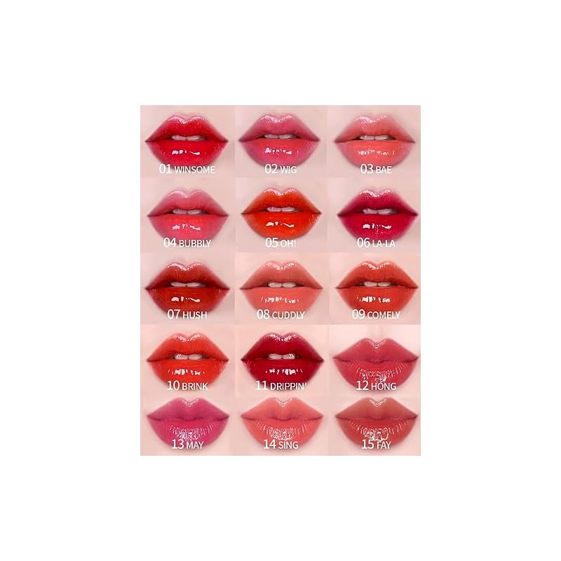 HOLIKA HOLIKA Heart Crush Glow Lip Tint Air Korean Lip Tint with High