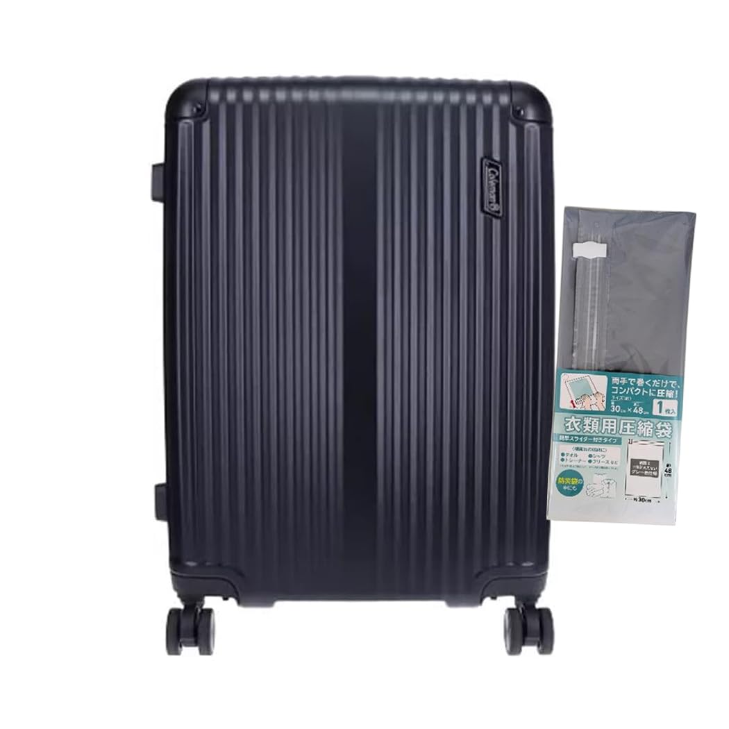 Amazon.co.jp: [コールマン] 衣類用圧縮袋付き キャリーケース 新