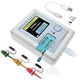 Aideepen トランジスタテストランジスタテスターマルチメーターテスター LCR-TC1 1.8inch カラフルディスプレイテスター 多機能 TFTバックライトダイオード/トランジスタ/三極/コンデンサ抵抗用 ワンキー操作、自動検出およびシャットダウン（内蔵バッテリー）