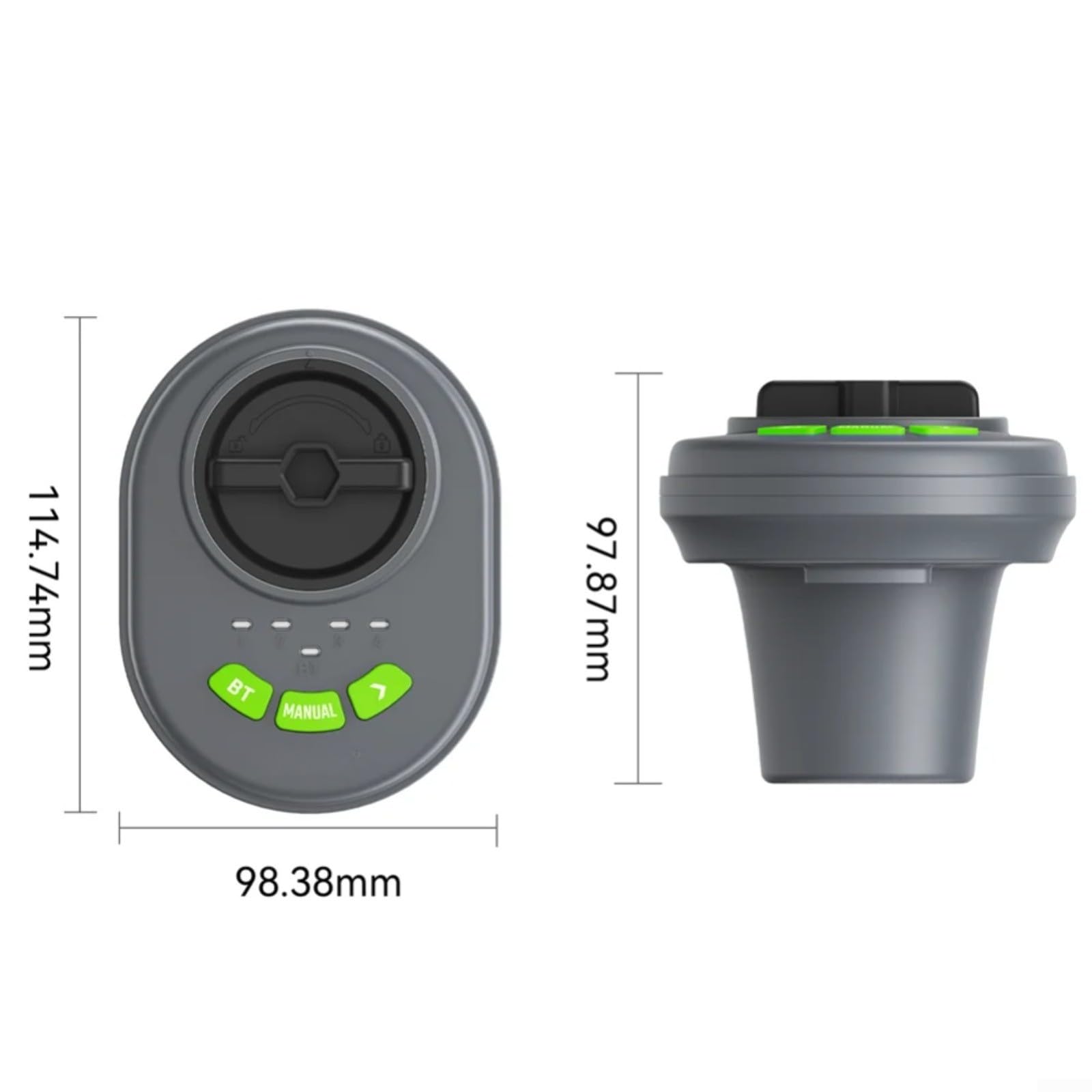 Regolatore di irrigazione a 4 zone con design impermeabile IP68, timer di irrigazione intelligente per sistema di irrigazione da giardino, sensore di pioggia compatibile per casa, prato, paesaggistica
