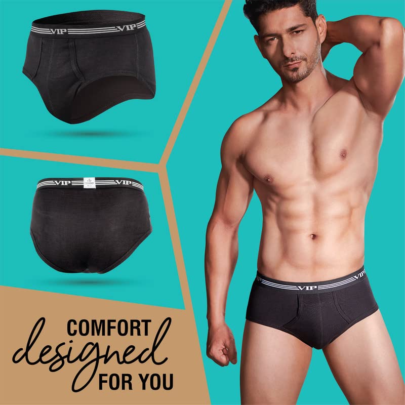 Image of VIP Champ Men's Cotton Briefs-Assorted Colours