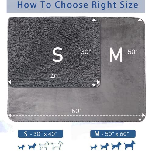 softhug Waterproof Dog Blanket for Bed Couch Sofa Car, Super Soft and Warm Puppy Blanket for Small Dogs Cats, Fleece… - Image 6