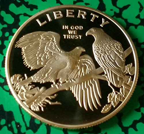 USA In God We Trust Gold Plated Challenge Art Coin
