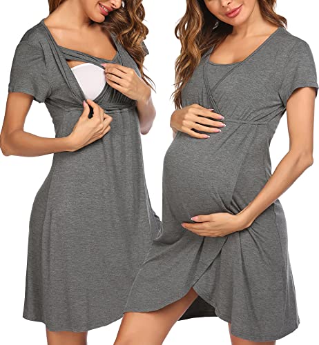 Pinspark Camisón de Maternidad para...