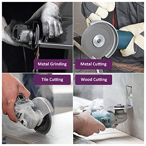 Image of ULTRAFAST UF-AG6100 Angle Grinder 850 Watt Corded 11000 RPM Speed Tool Grinding 100mm Machine Auxiliary Handle Ideal for Polishing Cutting Home & Professional Use (Grinding Wheel Is Not Included)