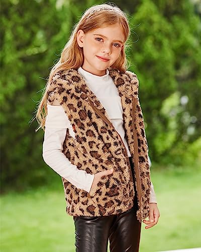 Image of Danna Belle Girls Full Zip Hoodie Fleece Jacket Sherpa Hoodie Coat Fall Winter Outwear 5-12Y