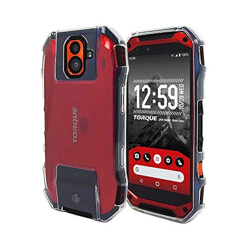 TORQUE G04 レッド耐衝撃スマートフォン Amazon.co.jp: TORQUE G04 スマホケース KYV46 クリア カバー 耐