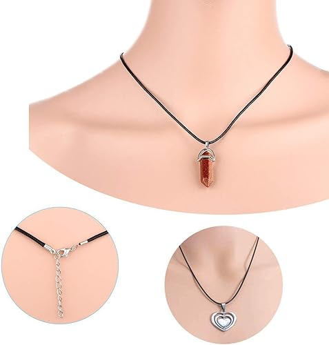 Miniatura 6 de EuTengHao 120 piezas de cordón para collar, collar encerado negro para hacer joyas, collares, pulseras (24 pulgadas de largo, 0.059 in de ancho)