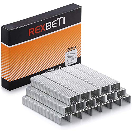 REXBETI 1000-Piece D-Type Staples