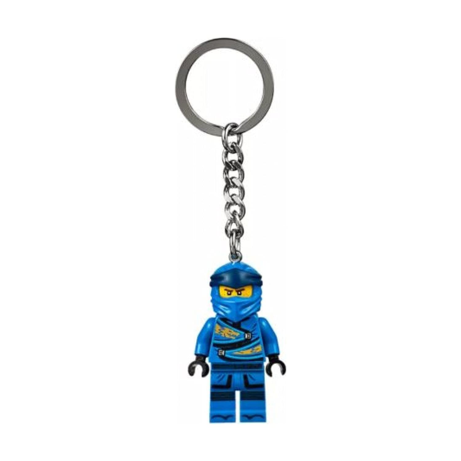Lego Blue Ninjago Airjitzu Jay Minifigure Keychain 853893