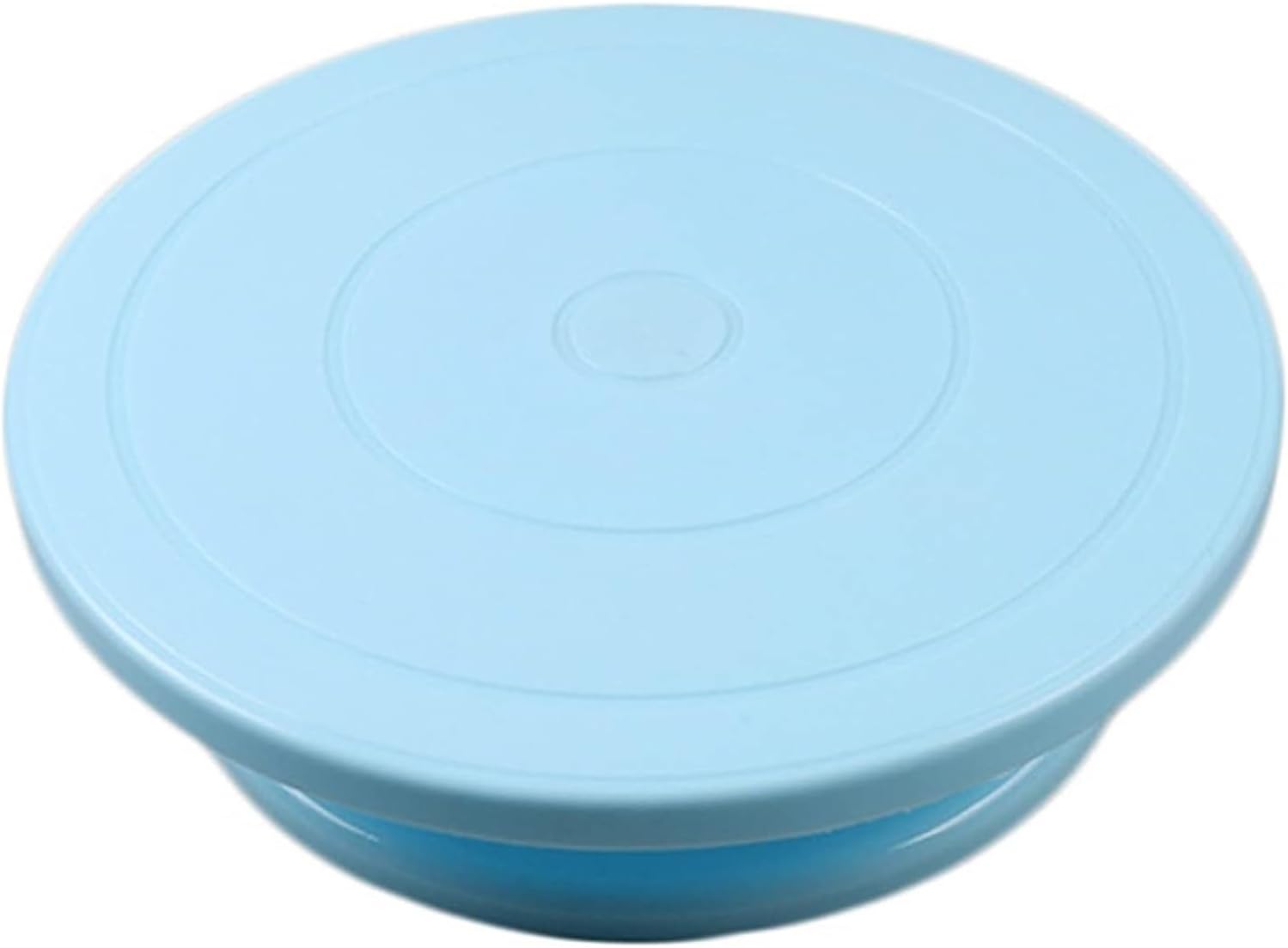 Cake Turntable, Plate Rotating Anti S Round Stand Revolving Pastry Decorate Tool Baking Supply Decorating Supplies(Pink)