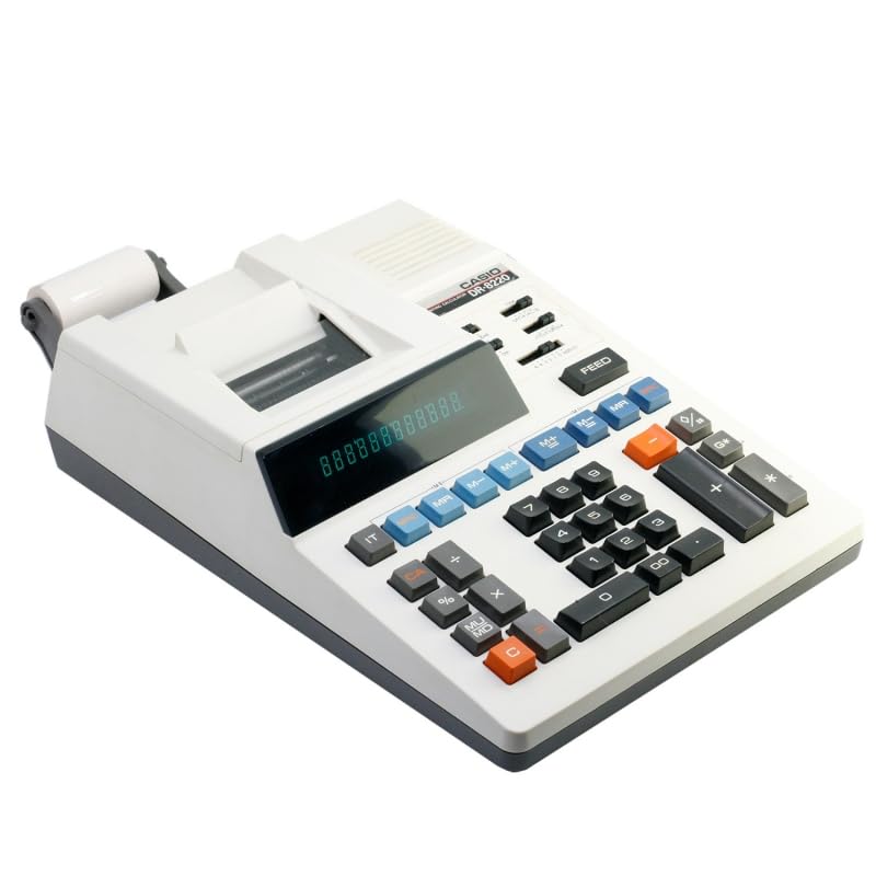 BVC-DR-8220 Calculadora Impresora de Sobremesa 12 Dígitos Led Verde
