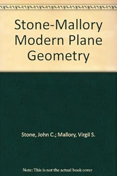 Hardcover Stone-Mallory Modern Plane Geometry Book