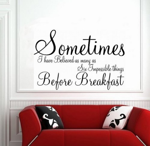 Adesivo da Parete - Sometimes Alice nel Paese