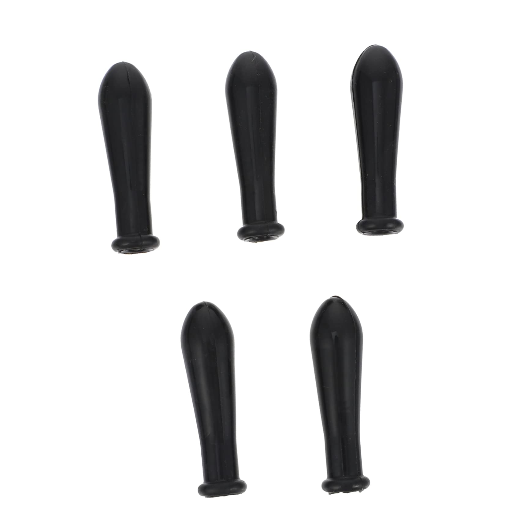 SOLUSTRE Lab Tool 5 Pack Dropper Straw Caps Silicone Pipette Caps Pipette Tip Random Color