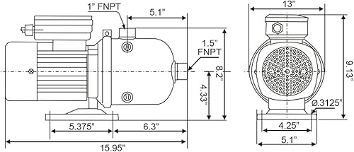 Miniatura 3 de Bomba de refuerzo automática MHP150A