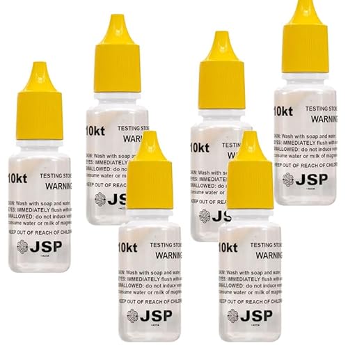 Waytest 10K Gold Testing Solution (6 Bottles)