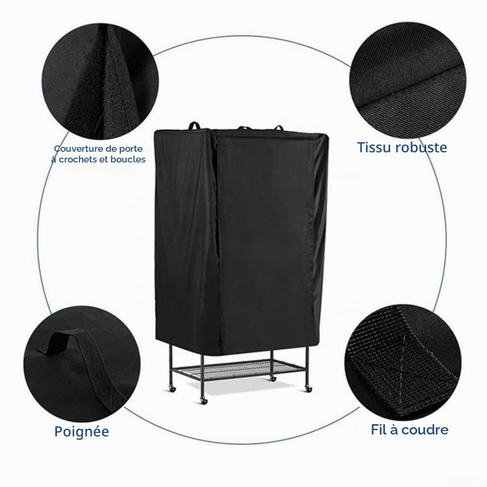 StarRing Grande housse universelle respirante et douce pour cage à oiseaux, tissu Oxford 210D, housse universelle pour cage à oiseaux, résistante aux intempéries, protection solaire