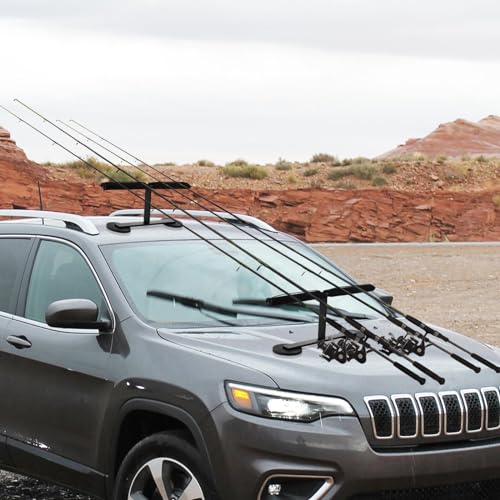 image for Nuenen Fishing Rod Holder for Truck Fishing Rod Racks for Vehicles Mag
