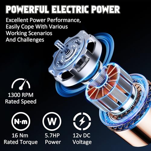 Winche eléctrico 12V con cable de acero 13800lbs miniatura 2
