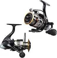 Molinete Pesca Micro Ultra Light Alto Mar HE 2000-14 Rolamentos - Drag: 6kg - Carretel Aluminio
