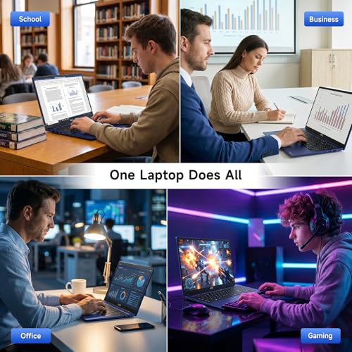 Image of NIMO 15.6 inch AI-Ready Light Gaming Laptop, AMD Ryzen 7 7735HS 8C /16T, 16GB DDR5 512GB PCIe4 SSD, Radeon 680M for AI Work, Content Creation, Streaming & Study, FHD 100W USB-C PD Charging, 2-Y Warranty