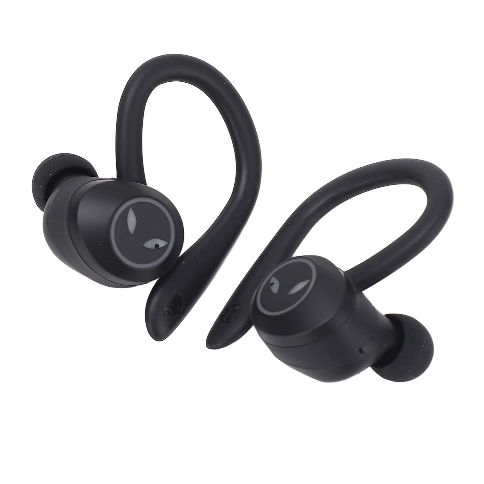 Auricolari, Auricolari Wireless Stereo Impermeabili con Cancellazione del Rumore Cuffie Wireless con Microfono Auricolari per Guida Viaggi Sportivi (BLACK)