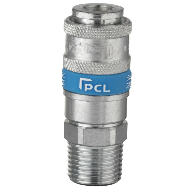 Genuine PCL Air Fitting Airflow Coupling Male Thread R 1/2 AC21JM x2