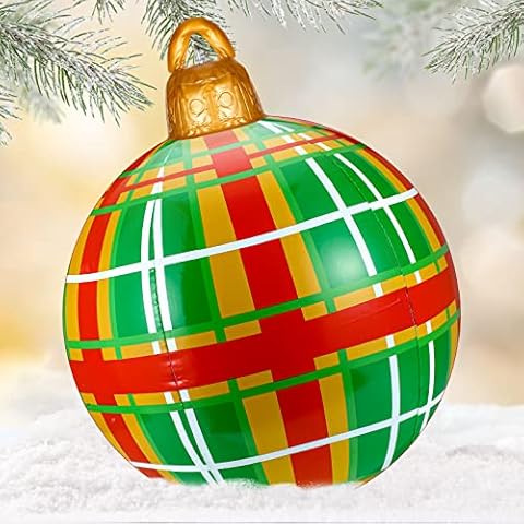 Bolas Inflables de Navidad de PVC de 23,6 Pulgadas Cover