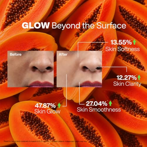 Image of Biotique Papaya Deep Cleanse Face Wash | Gentle Exfoliation | Visibly Glowing Skin | 100% Botanical Extracts| Suitable for All Skin Types | 2x100ml