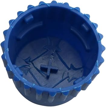 ZCZQC 2pcs Nylon Trimmer Head Bump Knob Metal Spring for Husqvarna T25 Replacement Part, Blue Advanced Bump Knobs