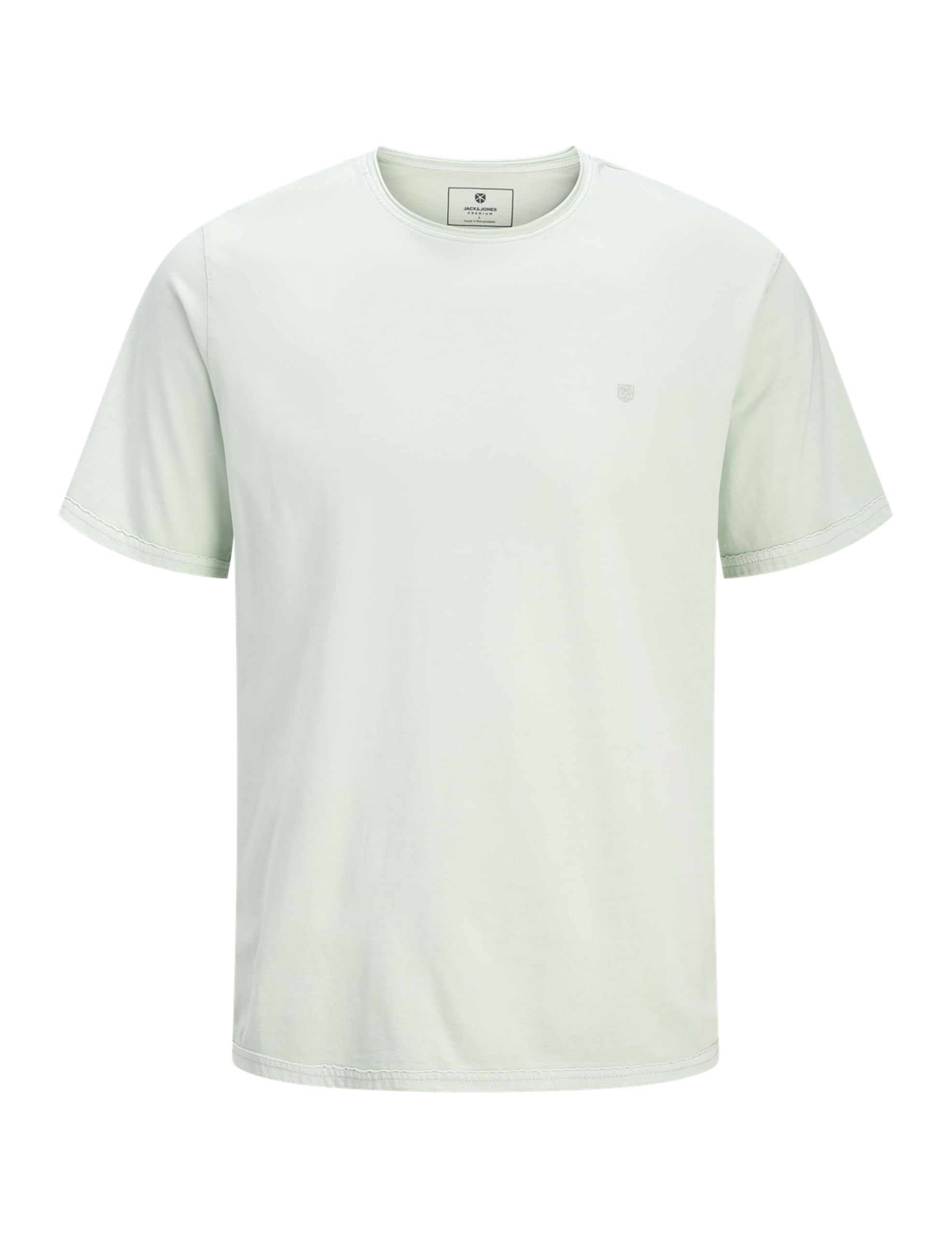 JACK & JONES Men's Jprblurydes Ss Tee, Aqua Gray, S