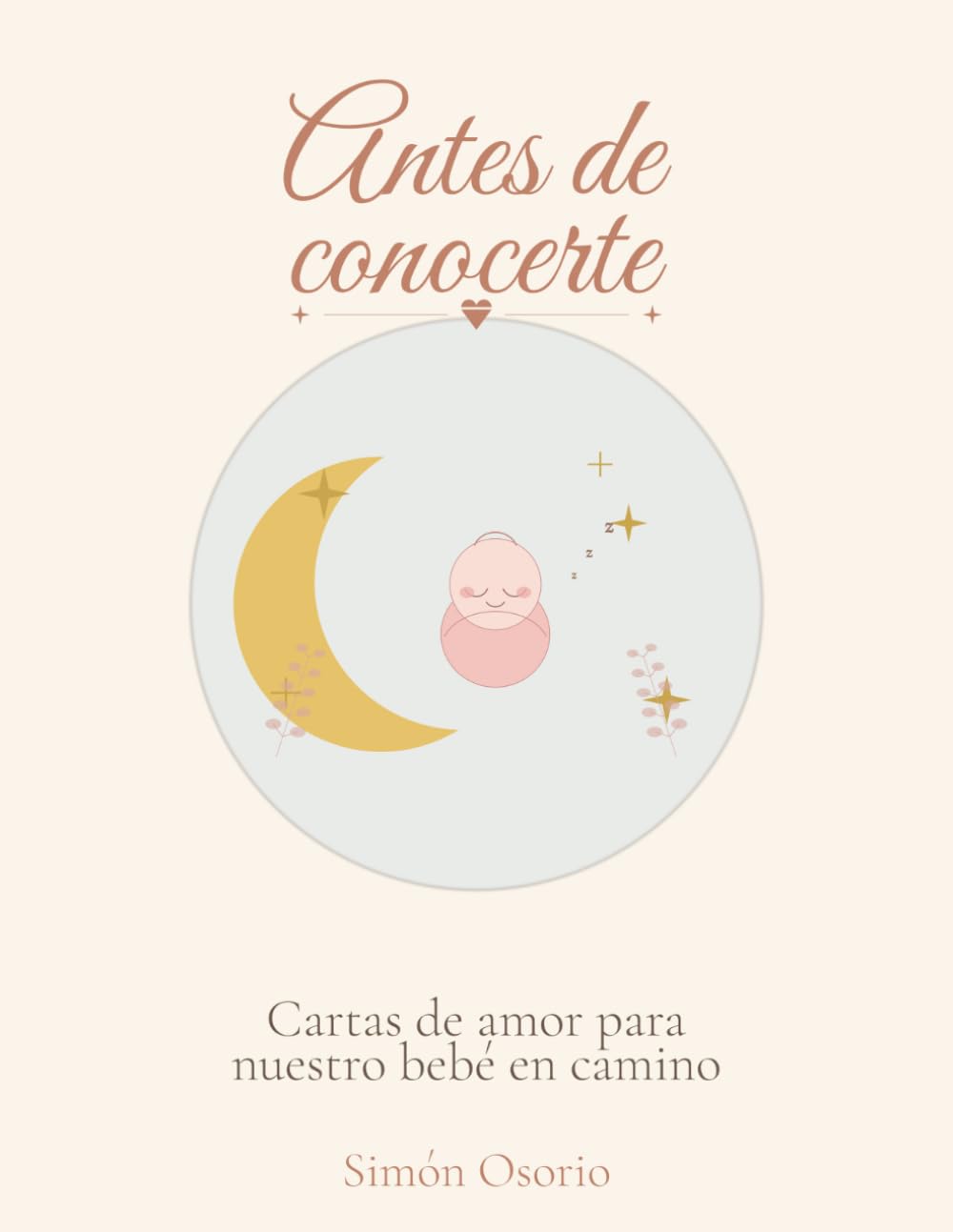 Antes de conocerte: Cartas de amor para nuestro bebé en camino