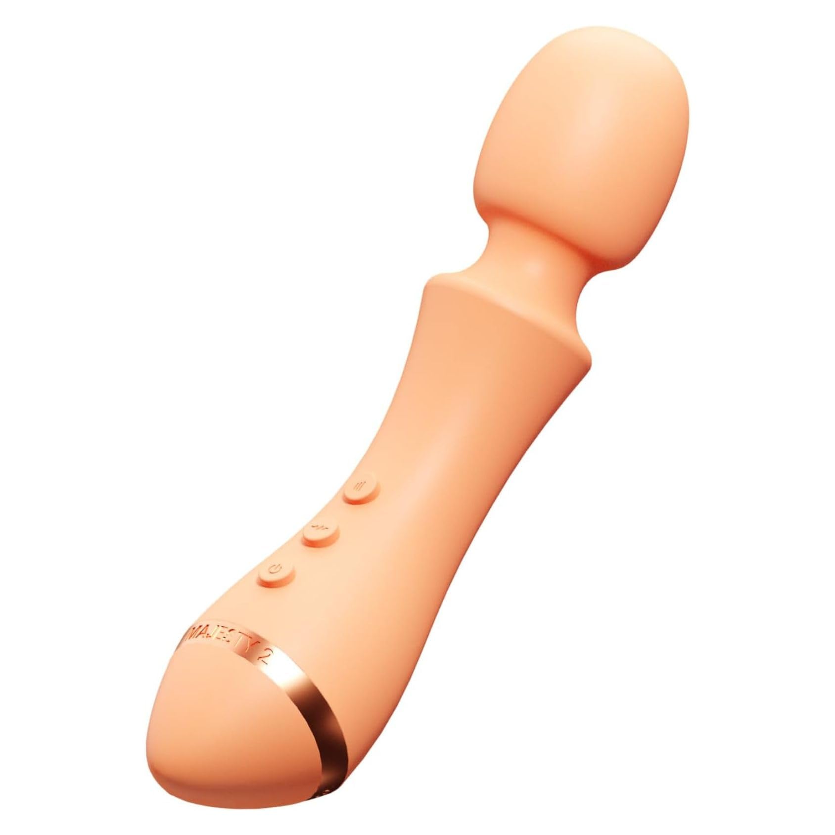 VUSH Majesty 2 Wand Vibrator for Women – Powerful Massager & Clitoral Stimulator, Rechargeable Waterproof Sex Toy, Vibrator Wand with 50 Modes, Medical-Grade Silicone Adult Toys