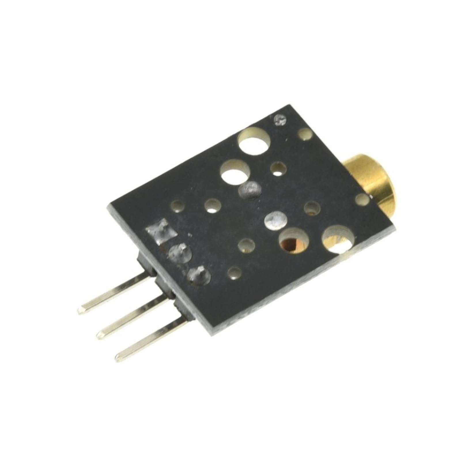 KY-008 3-poliger 650-nm-Rotlasersender, Punktdiode, Kupferkopf-Sensormodul for automatischen Spannungsregler, PIC, DIY, kompatibel mit MEGA 2560