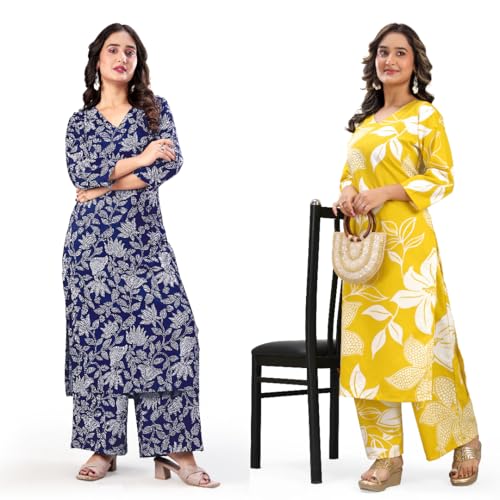 Image of Kurti with Plazo Set for Women