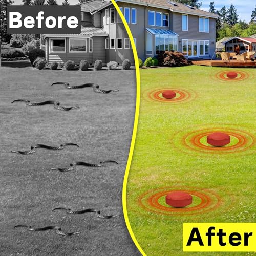 image for Atindirey Snake Repellent Balls for Yard - Powerful Outdoor Protection