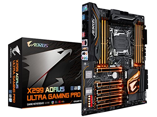 GIGABYTE X299 AORUS Ultra Gaming Pro (Intel LGA 2066 Core i9/ATX/3 M.2/OUSB 3.1 Type C/RGB Fusion/}U[{[h)