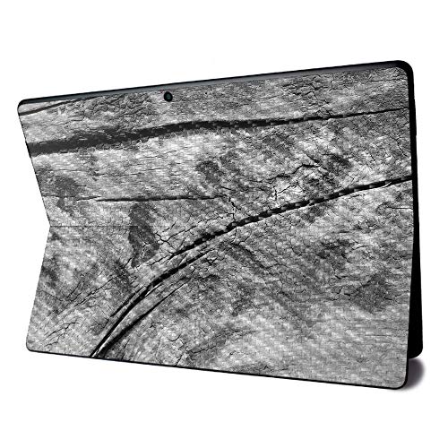 Image of MightySkins Carbon Fiber Skin for Microsoft Surface Pro X - Dead Wood | Textured Carbon Fiber Finish | Easy to Apply, Remove, and Change Styles | Made in The USA