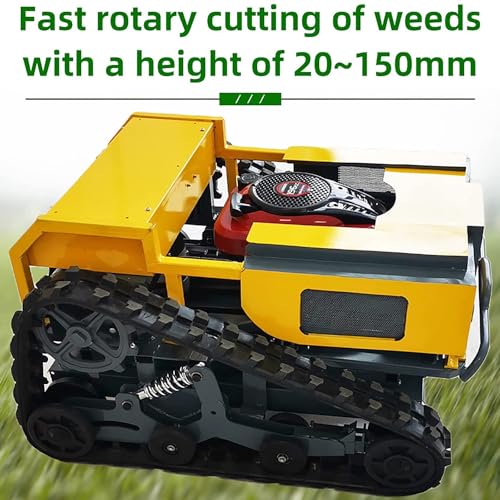 Robot Tondeuse à Gazon Télécommande 9.5HP Moteur Quatre Temps Monte 40° Inclinaison pour Ferme Jardin Verger — vue 3