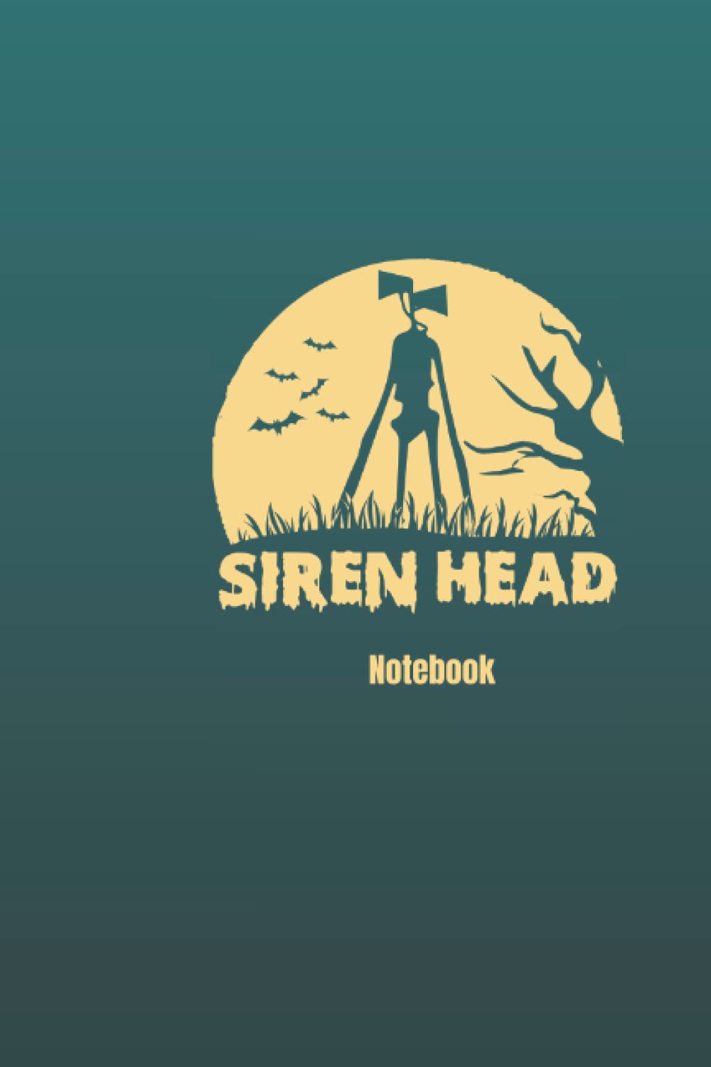Siren Head Theme: Notebook| 50 pages to write and draw