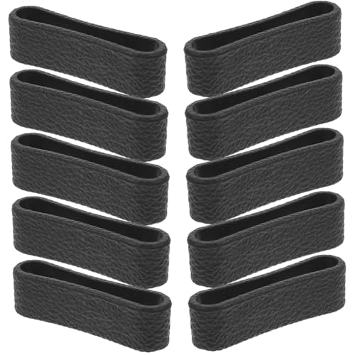 WOFASHPURET Strap Retainers 30pcs Pu Belt Loop Holders Universal Belt Accessories for Men's